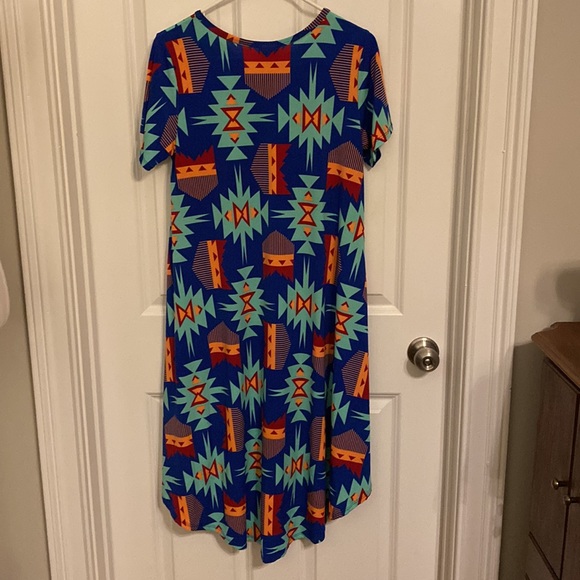 LuLaRoe High Low Aztec Print dress - Picture 5 of 6